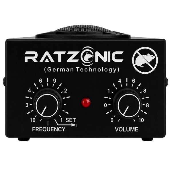 RATZONIC Ultrasonic Rat Repeller Machine for Home & Warehouse | 1500 Sq Ft Coverage